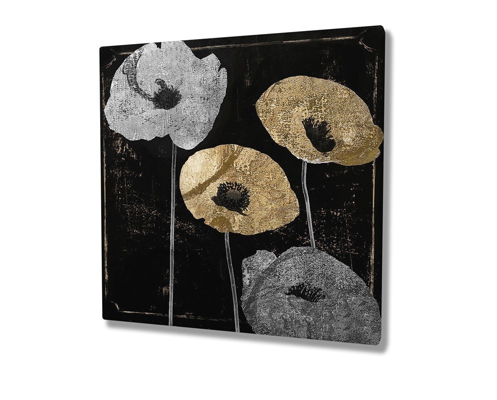 Obraz na plátně Poppies II KC141 45x45 cm