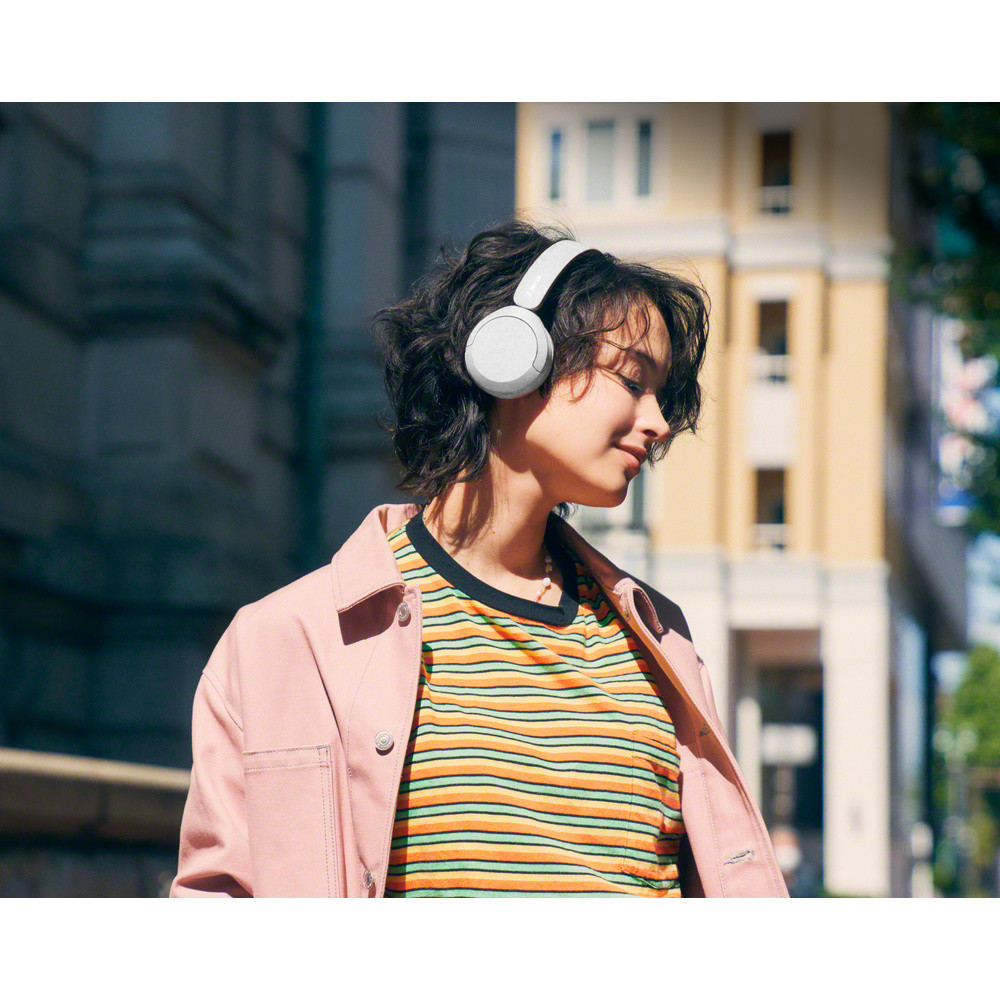 WH CH520 Bluetooth slúchadlá biela SONY