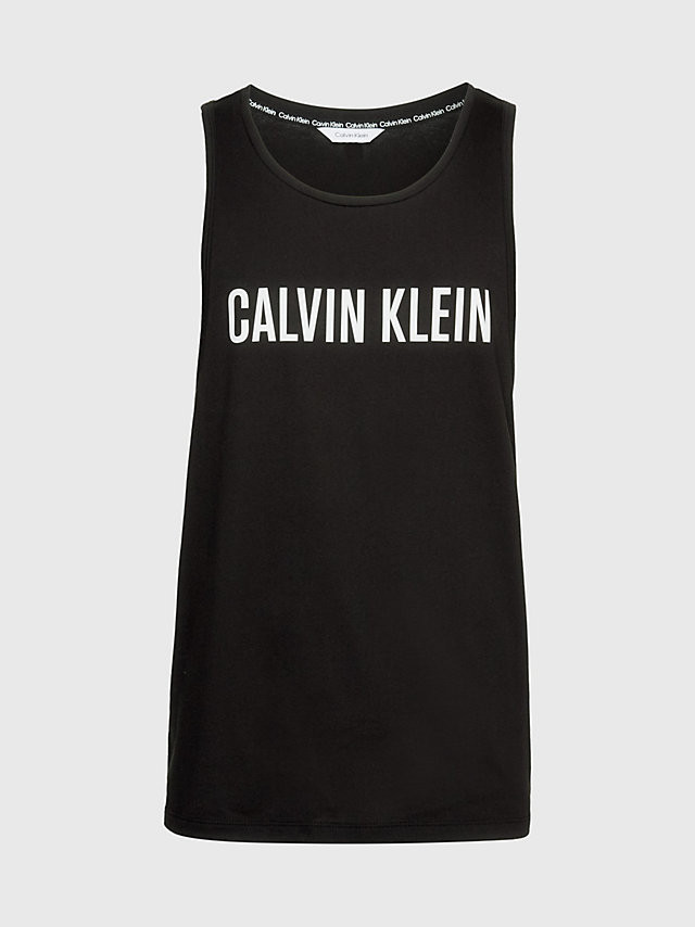 Pánske plážové tielko KM0KM00837 BEH čierna - Calvin Klein L