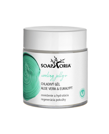 SOAPHORIA Cooling jelly+ chladivý gél Aloe & Eucalyptus 120 ml