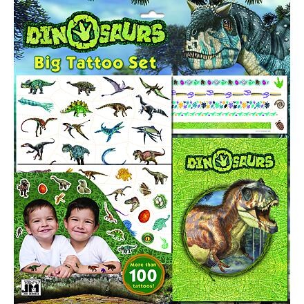Veľký set s tetovaním Dino
