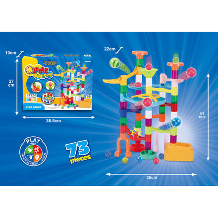 Guľôčková dráha 73 ks