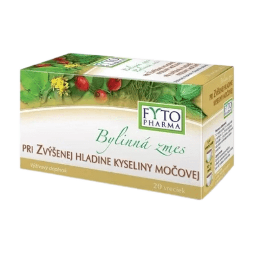 FYTO Bylinná zmes pri zvýšenej kyseline močovej 20 x 1,25 g 25 g