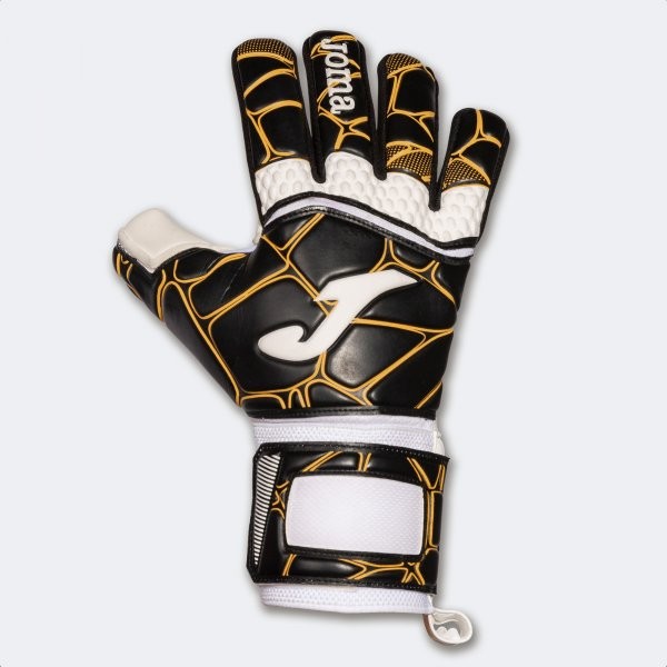 GK- PRO GOALKEEPER GLOVES BLACK GOLD 12