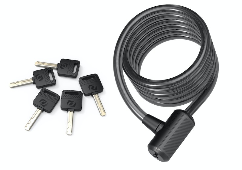 Lankový zámok Syncros Masset Coil Cable Key lock 12x1850mm