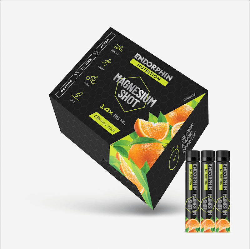 Minerály Endorphin Nutrition BOX Shoty pomaranč