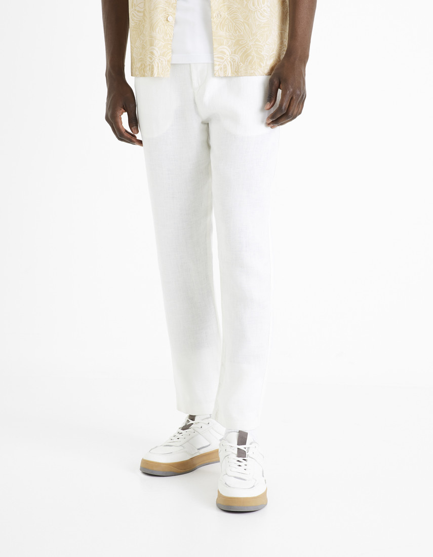 Celio Linen trousers Dolinus - Men