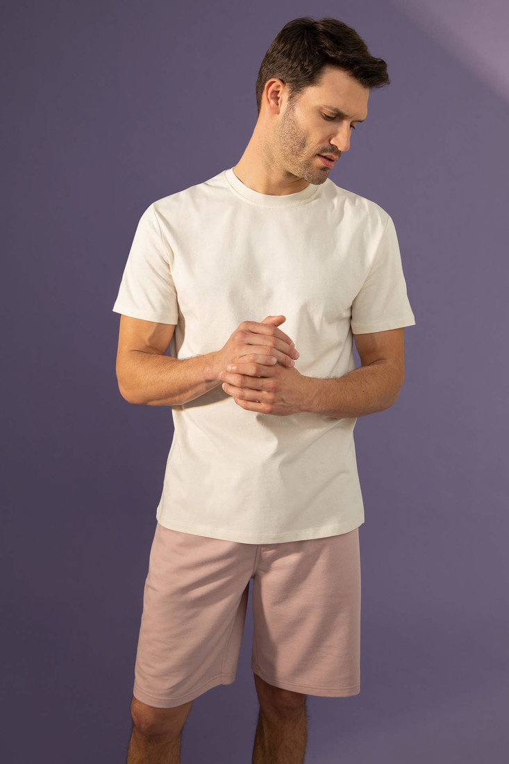 DEFACTO Regular Fit Crew Neck Short Sleeve T-Shirt