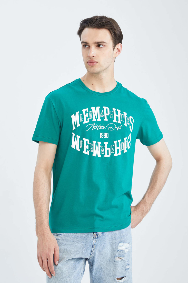 DEFACTO Regular Fit Crew Neck T-Shirt