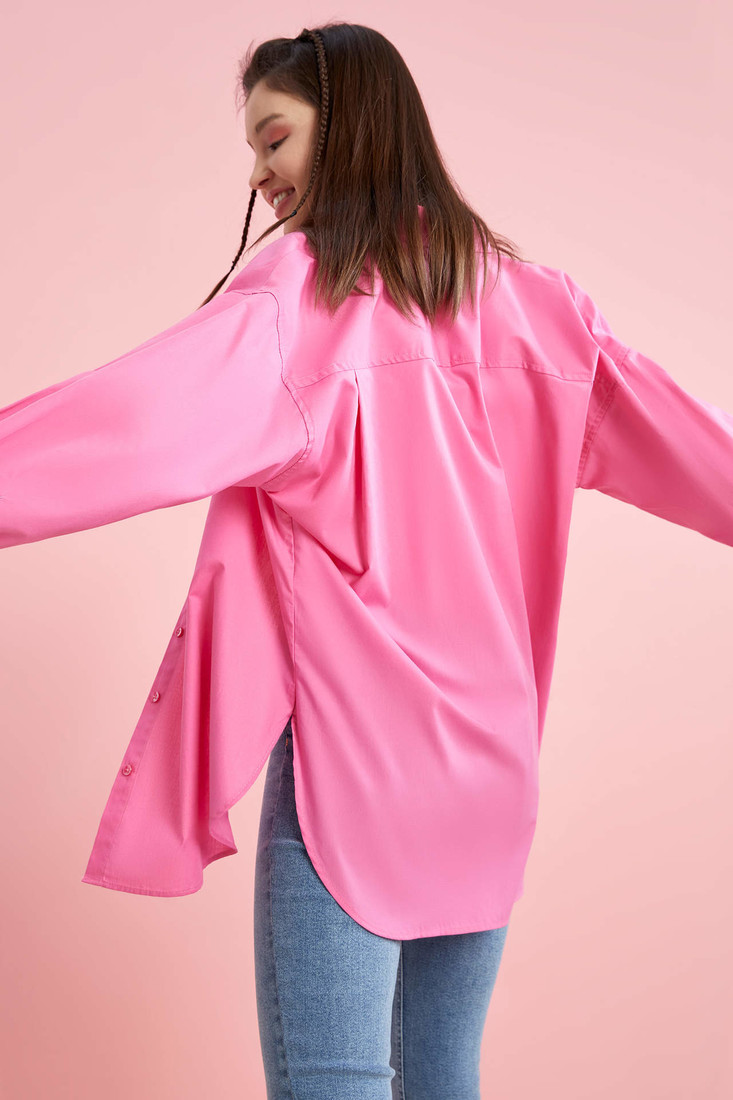 DEFACTO Oversized Fit Poplin Shirt