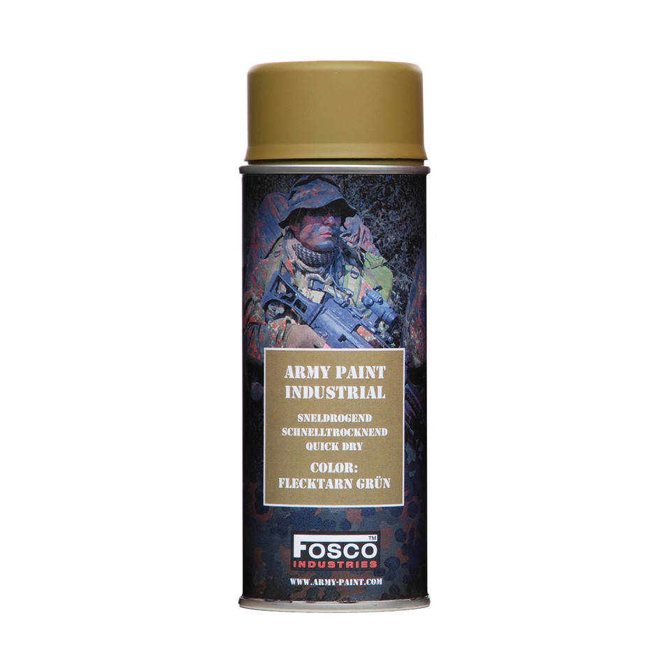 Farba v spreji Fosco - flecktarn zelená