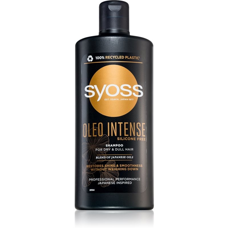Syoss Oleo Intense šampón na lesk a hebkosť vlasov 440 ml