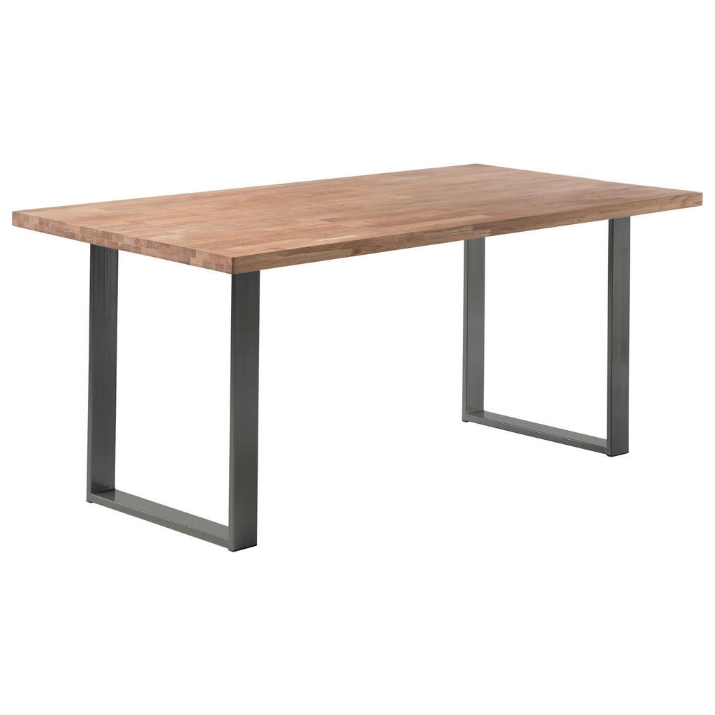 MID.YOU JEDÁLENSKÝ STÔL, dub, antracitová, farby duba, 180/90/76 cm