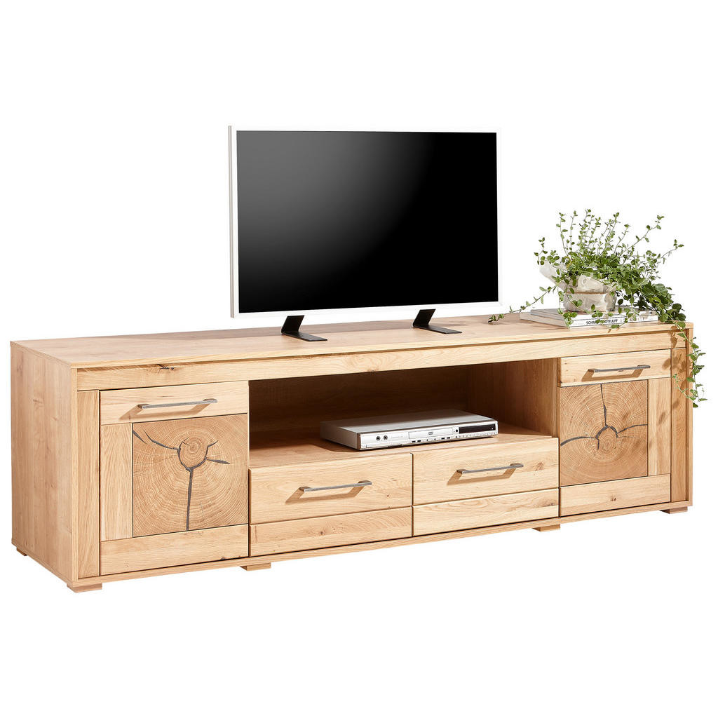 Livetastic TV DIEL, dub, farby duba, 177/57/50 cm