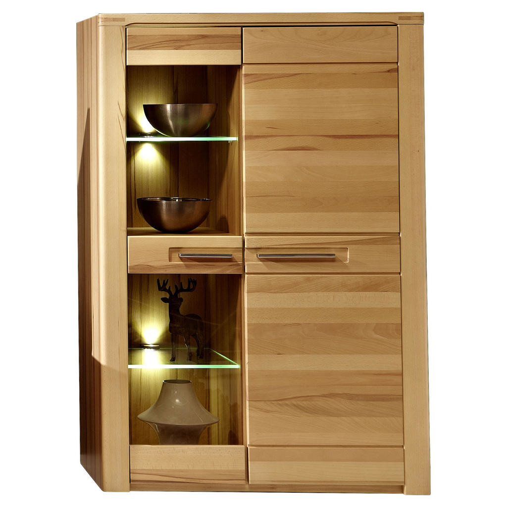 Livetastic VYSOKÁ KOMODA, jadrový buk, jadrový buk, 85/127/40 cm