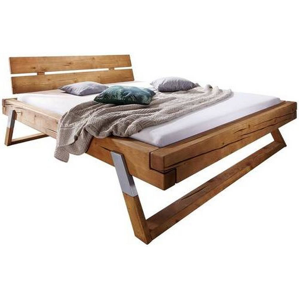 Livetastic TRÁMOVÁ POSTEĽ, 180/200 cm, drevo, farby duba, medová