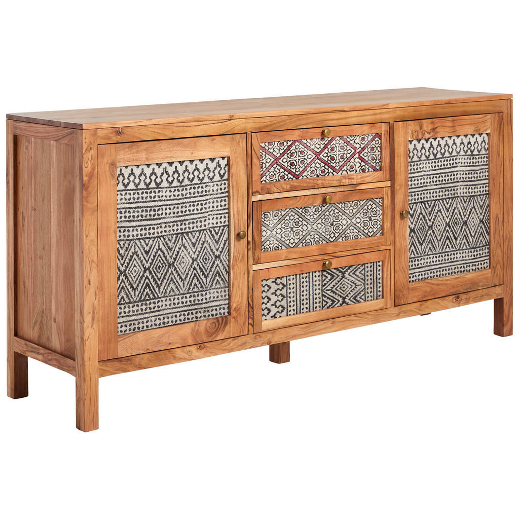Livetastic ŠIROKÁ KOMODA, akácia, farby akácie, 160/78/42 cm