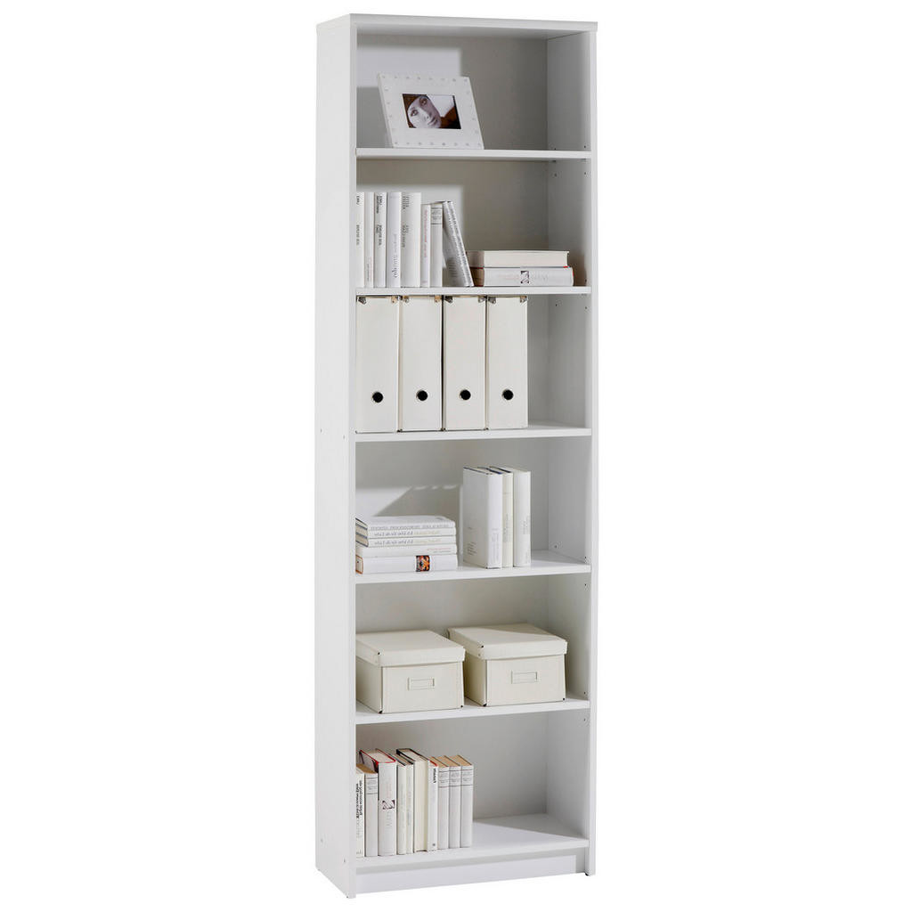 Carryhome REGÁL, biela, 60/202/28 cm