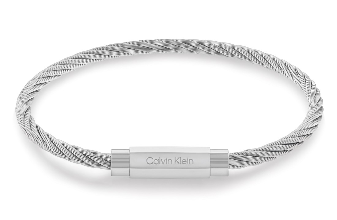 Calvin Klein Elegantný oceľový náramok pre mužov 35000419