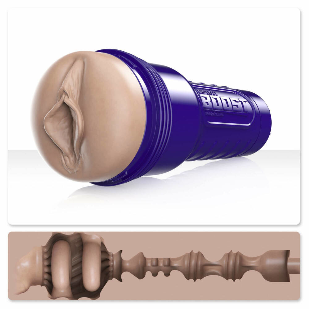 Fleshlight Boost Bang - realistic pussy masturbator (natural)