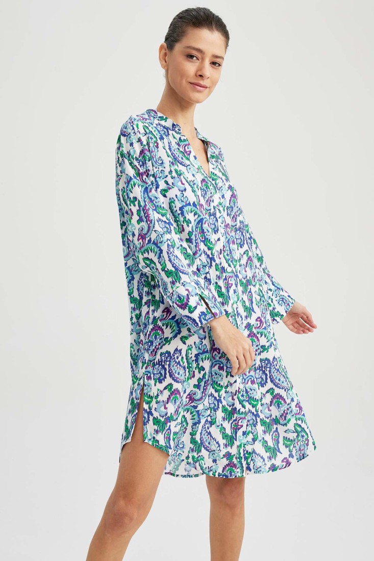 DEFACTO Regular Fit Printed Beachwear