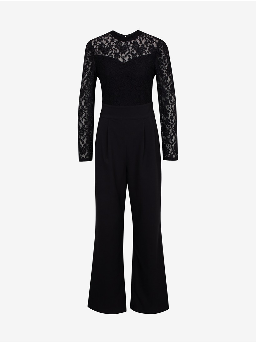 Orsay Black Women's Overall with Lace Detail - Women