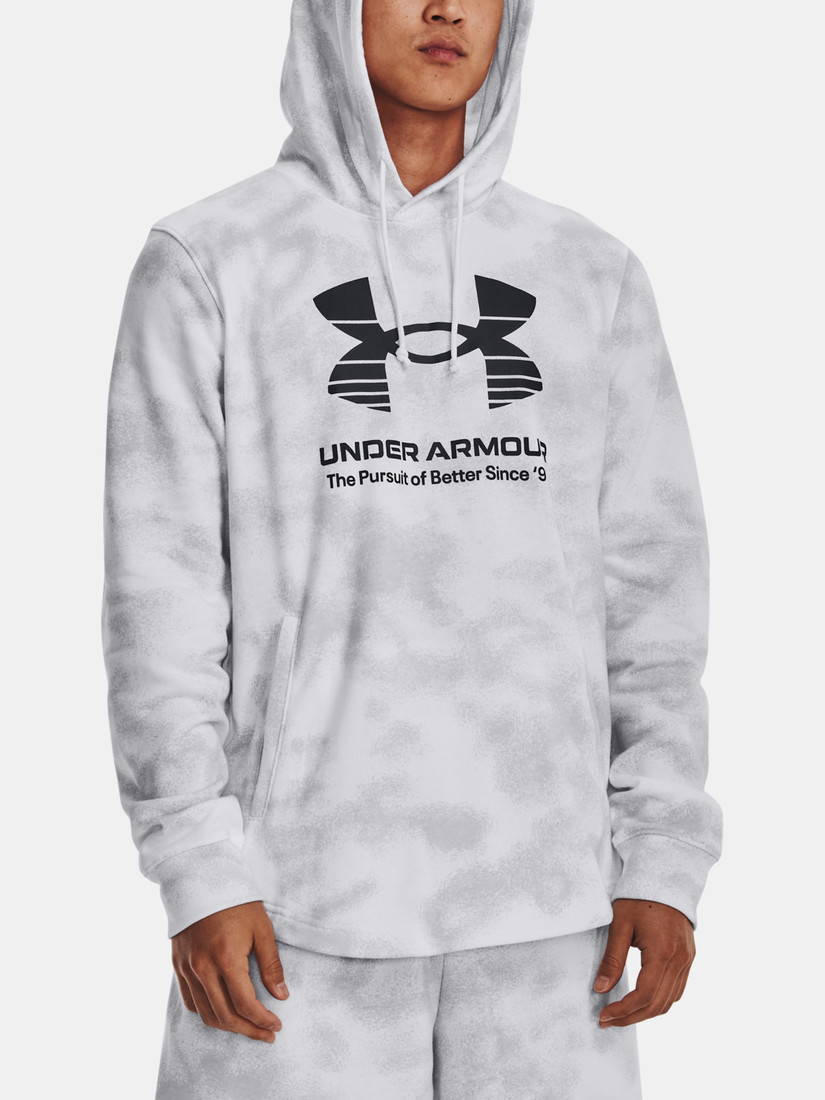 Under Armour Sweatshirt UA Rival Terry Novelty HD-WHT - Men