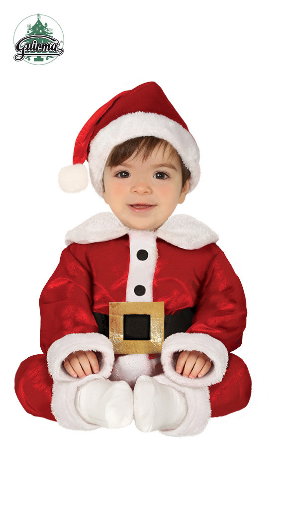 Guirca Detský kostým pre najmenších - Santa Claus baby Veľkosť najmenší: 12-18 mesiacov