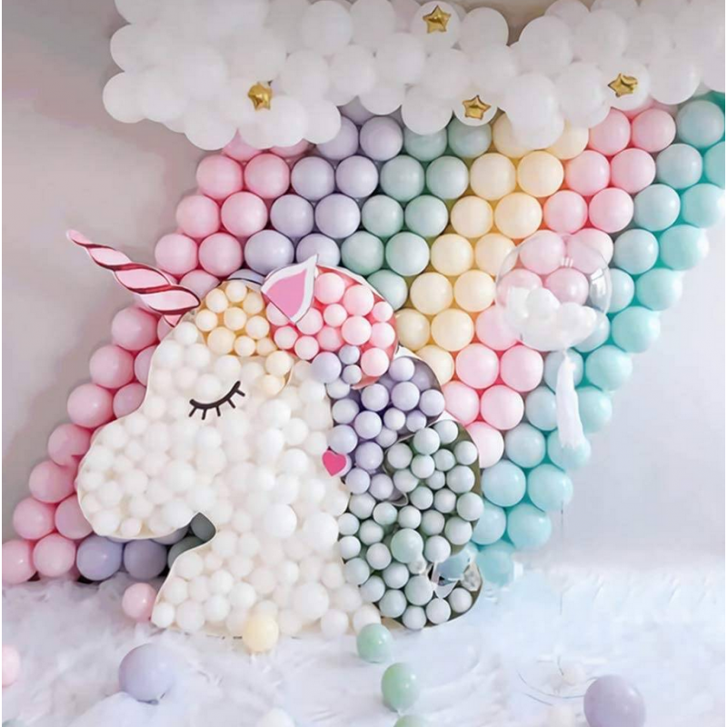 GRL-MAC-78 DR Balónová výzdoba - MacaronPastel, 78ks