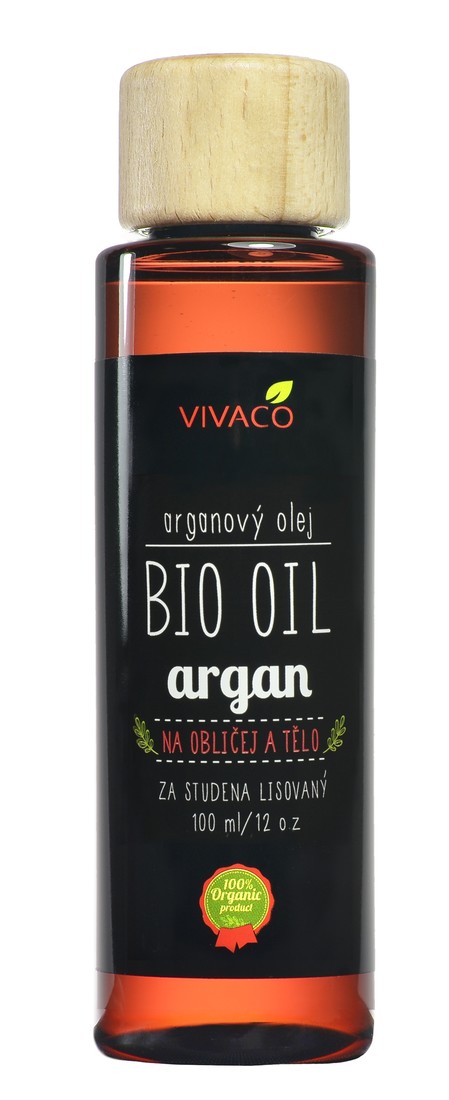 Vivaco Arganový olej na tvár a telo BIO 100 ml