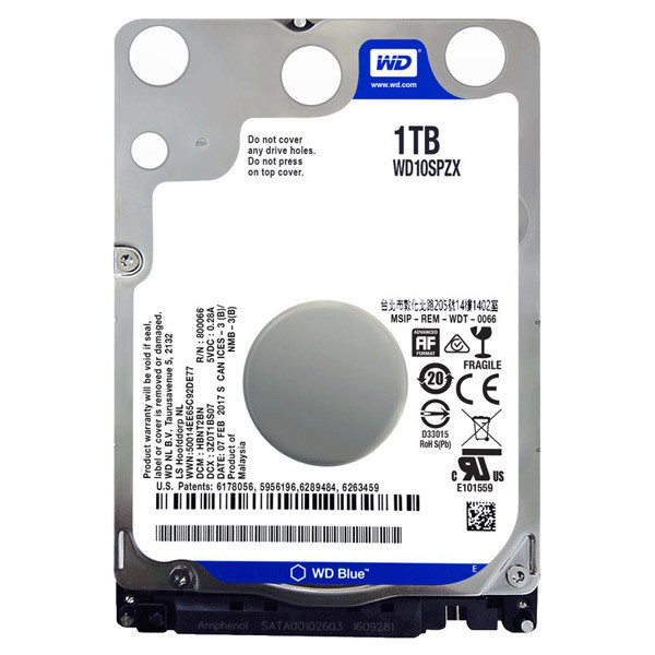 WD 1TB Blue 2,5