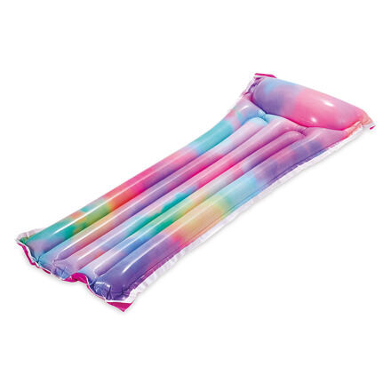 Nafukovacie lehátko dúhové