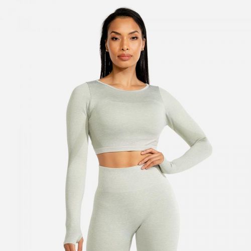 Squat Wolf Športový Top Seamless Crop Top Ice  XS