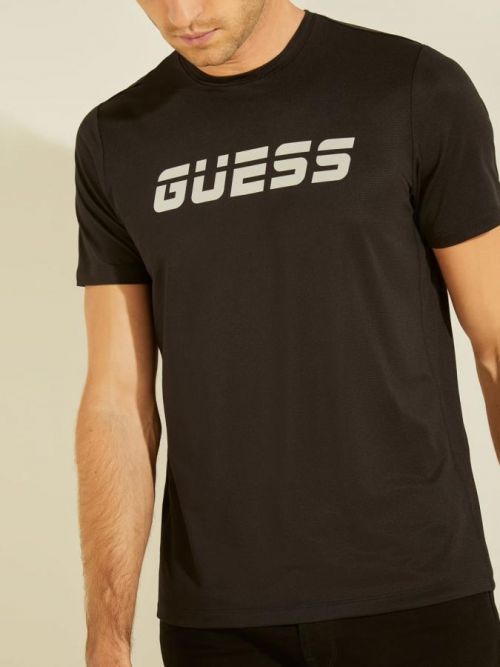 Pánske športové tričko U1YA08MC03Y - JBLK black - Guess černá M