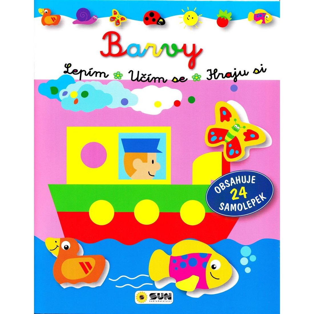 Sun Lepím, učím se, hraju si Barvy CZ verzia