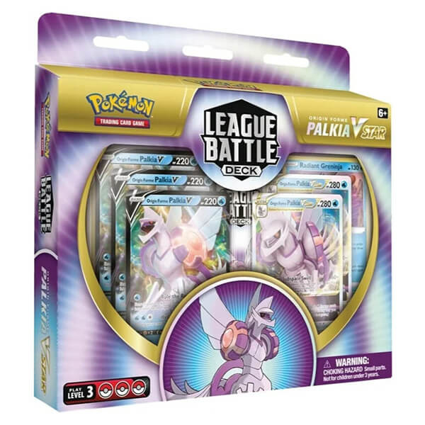 Nintendo Pokémon Origin Forme Palkia VSTAR League Battle Deck