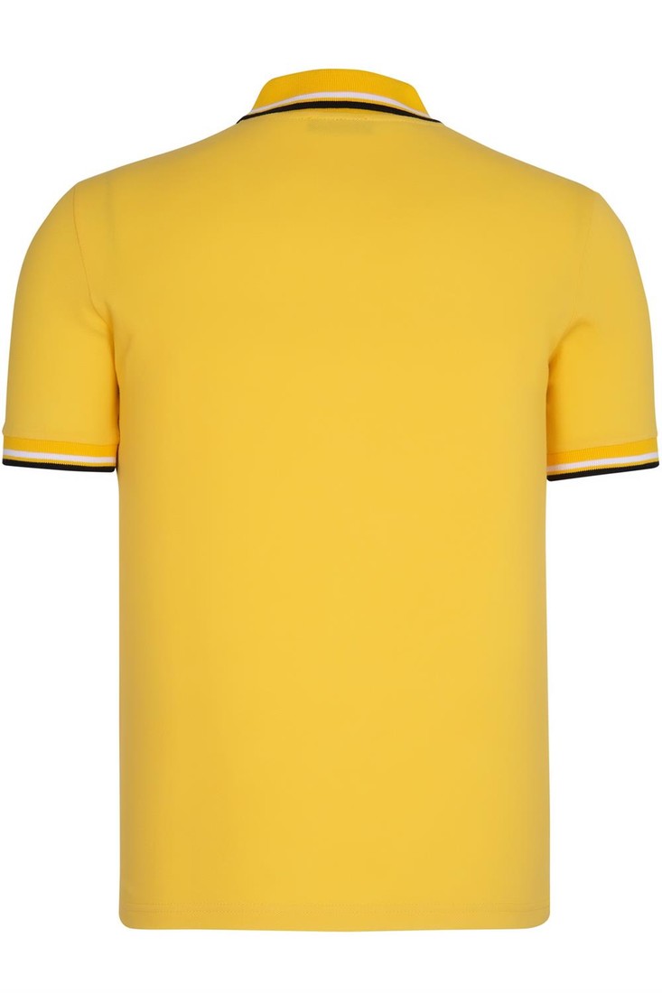 T8594 DEWBERRY MENS T-SHIRT-YELLOW