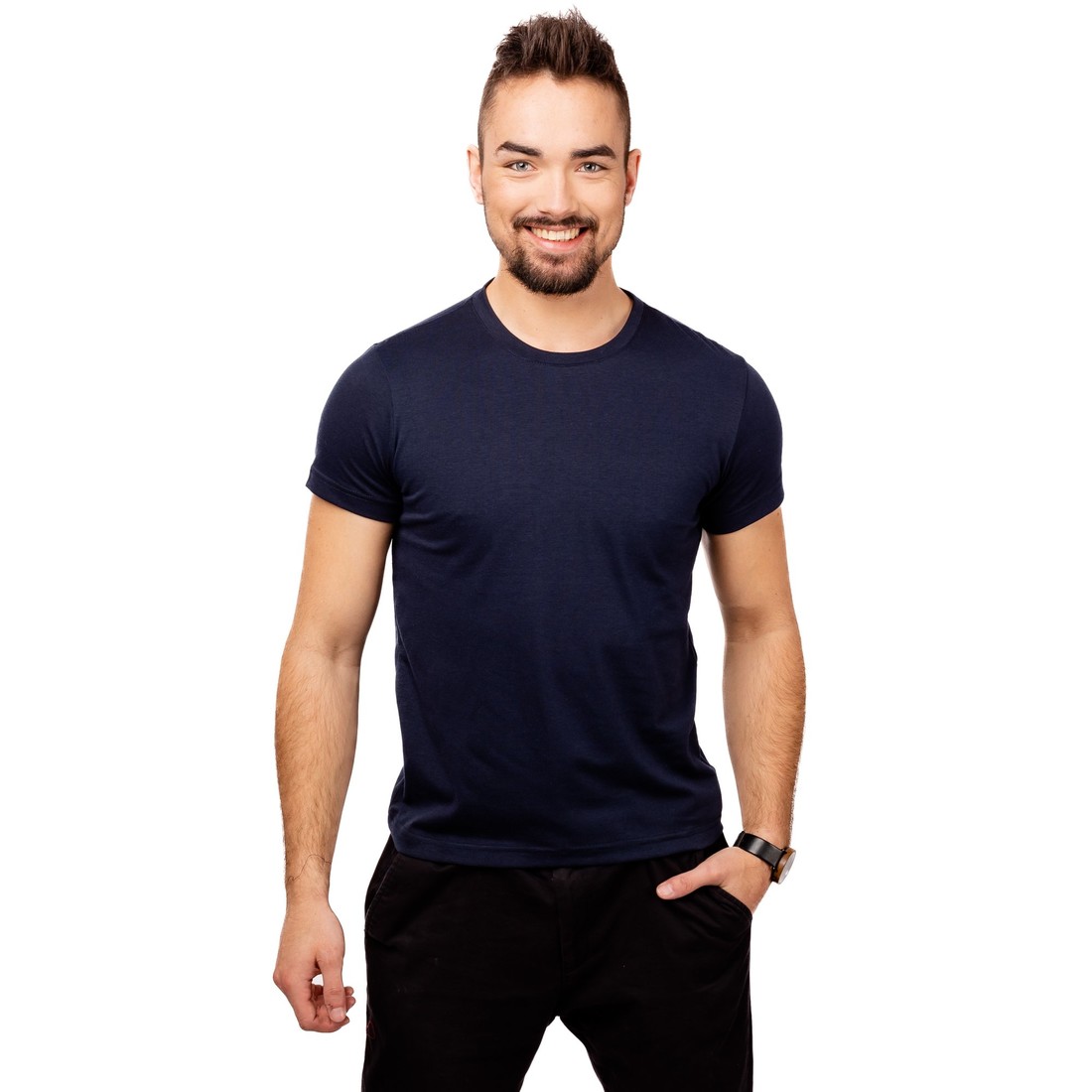 Men's T-shirt GLANO - dark blue