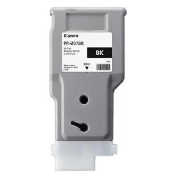 Canon originál ink PFI-207BK, black, 300ml, 8789B001, Canon iPF-680, 685, 780, 785, čierna