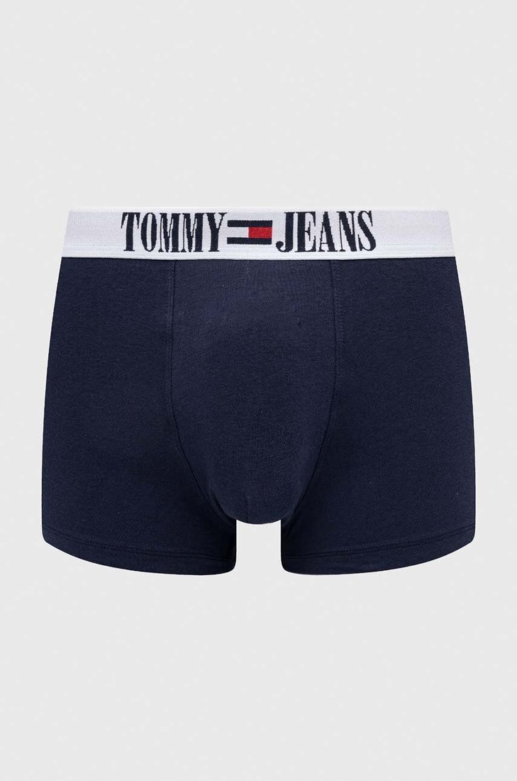 Boxerky Tommy Jeans pánske, tmavomodrá farba