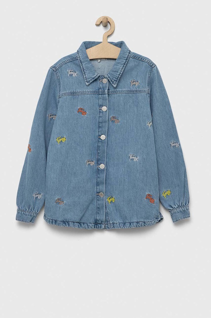 Detská riflová košeľa Tommy Hilfiger