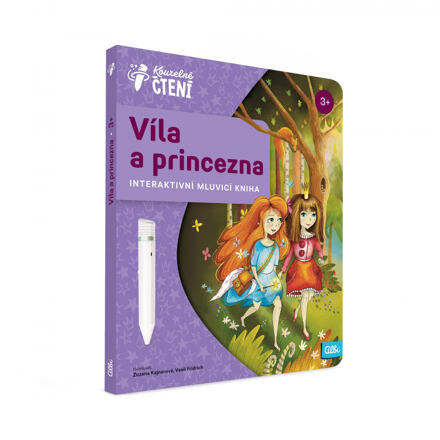 Albi Kúzelné čítanie Kniha Víla a princezná CZ