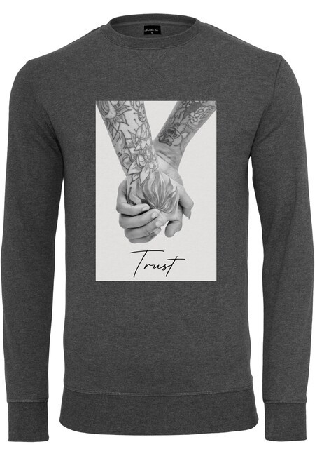 Mr. Tee Trust 2.0 Crewneck charcoal - XS