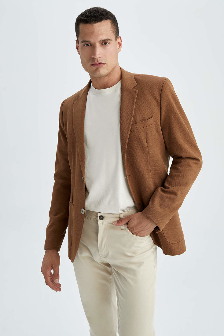 DEFACTO Slim Fit Lined Blazer