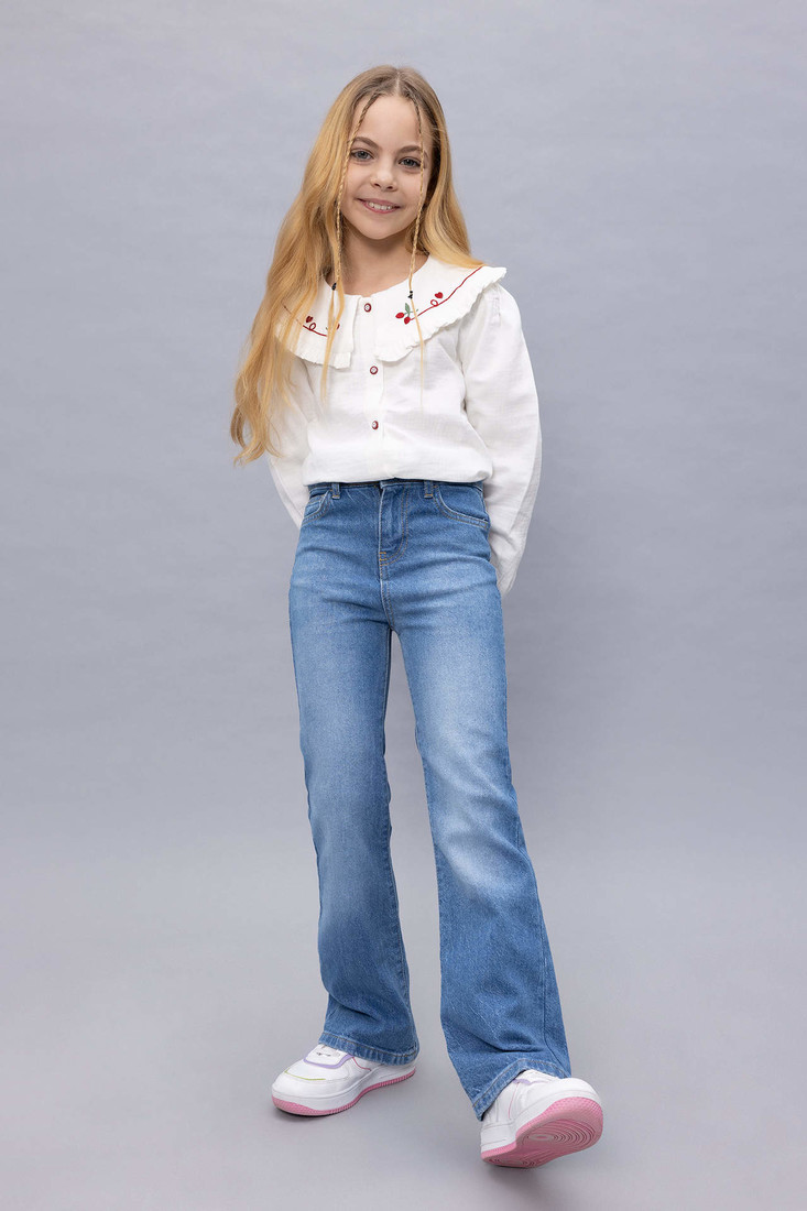 DEFACTO Girl Wide Leg Trousers