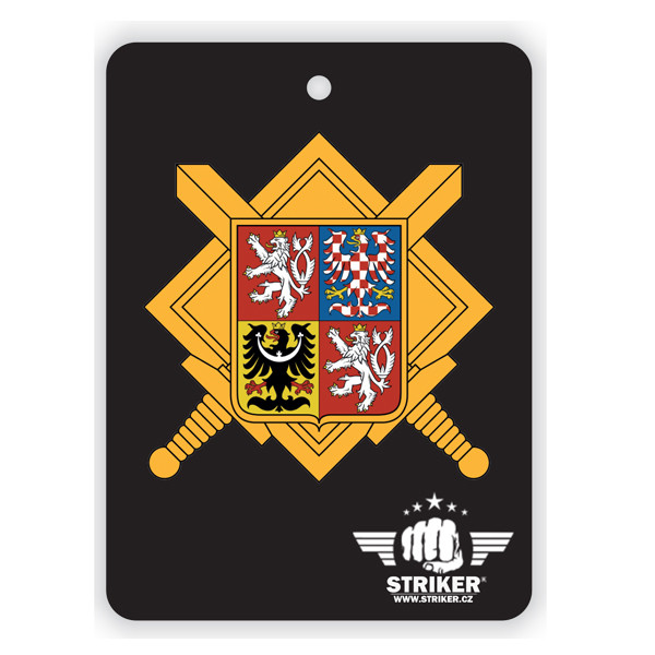 Vôňa do auta Striker znak AČR - čierna