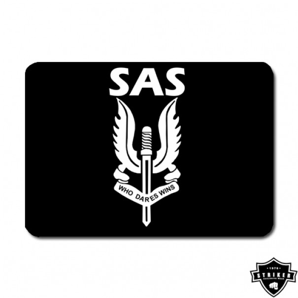 Podložka pod myš Striker SAS - čierna