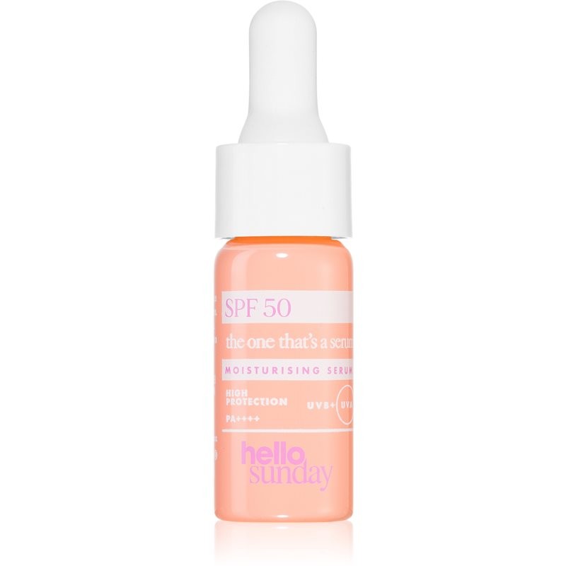 hello sunday the one that's a serum ochranné sérum s hydratačným účinkom SPF 50 10 ml