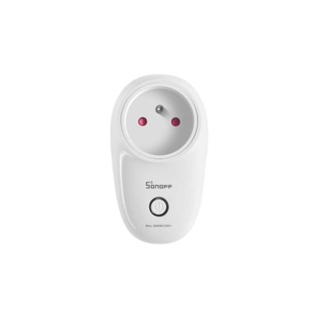 Sonoff S26 Smart inteligentná zásuvka 3680W, biela (S26R2ZBTPE- FR)