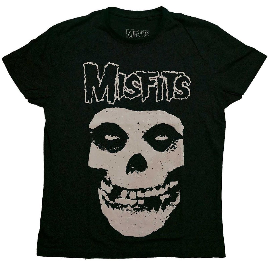 Misfits tričko Logo & Fiend Čierna S
